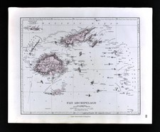Mappa Atlante Stanford 1885