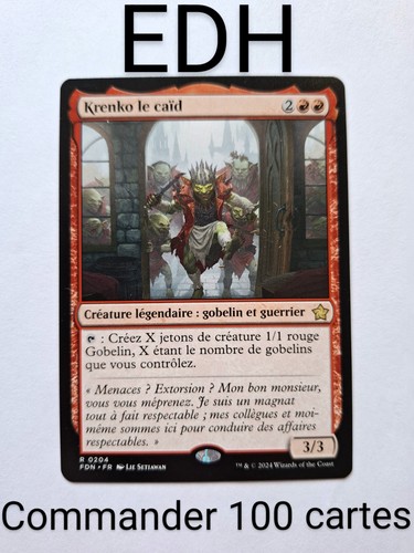 Mtg commander deck gobelin - commander,