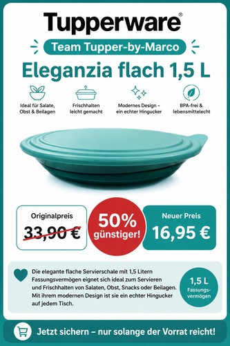 Tupperware eleganzia ciotola - tupperware,