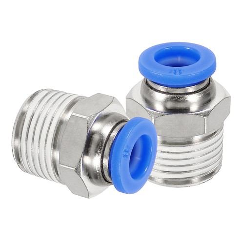 Pezzi npt maschio 8mm tubo - 2,