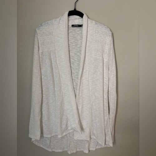 Cura cardigan bianco aperto - cardigan,
