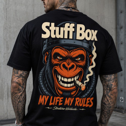 Stuff box maglia - uomo, street