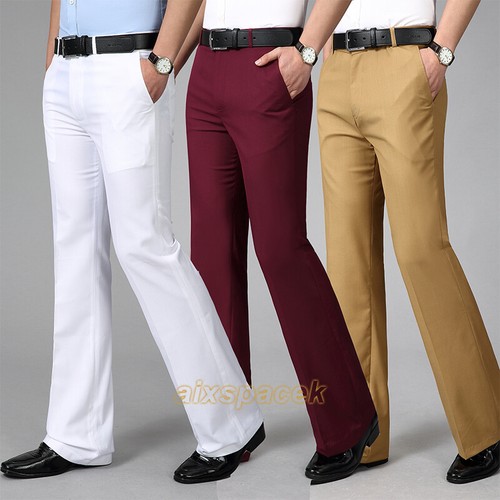 Pantalone uomo fondo campana - a,