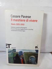 Cesare Pavese Il mestiere di