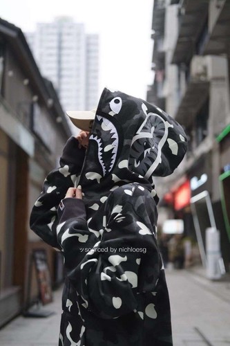 Bape city camo shark - bape, con