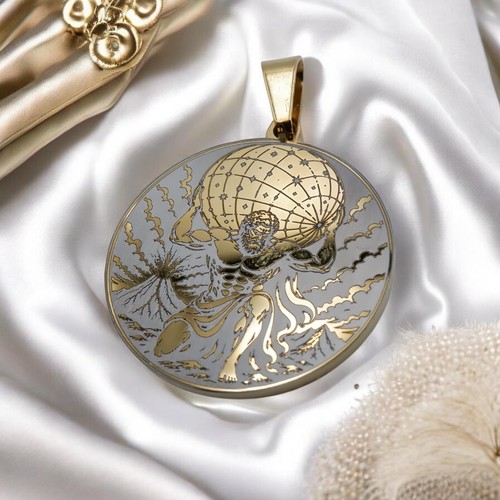 Collana atlante titano - atlante,