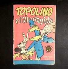 ALBI D'ORO 47 - Topolino e L'illusionista - 1947 - BUONO - Leggi descr