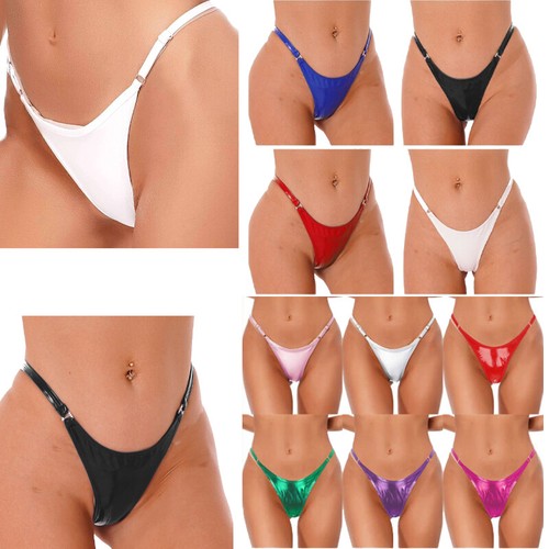 Slip donna lucido vita bassa
