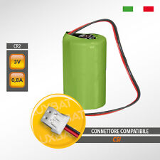 CR2 3V 850mAh CSI - Centro Sicurezza Italia, Batteria al Litio PANASONIC 