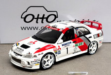 1:18 Otto Mobile Mitsubishi Lancer EVO IV Rally Catalunya Mäkinen OT409 NUOVO NEW