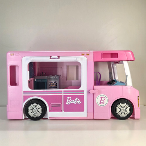 Barbie camper mattel - camper, rv