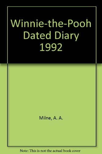 Winnie the pooh dated diary - dated,