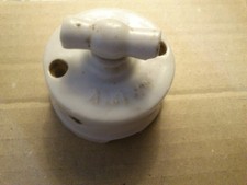 Interruttore deviatore in ceramica porcellana Gardy antico vintage 125/250 V