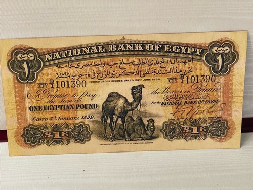 Banconota riproduzione 1899