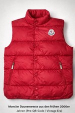 Giubbotto Moncler rosso