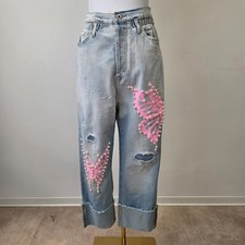 Jeans vita alta taglia S Italy