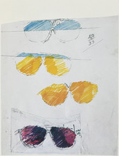 Mario Schifano Occhiali 1997