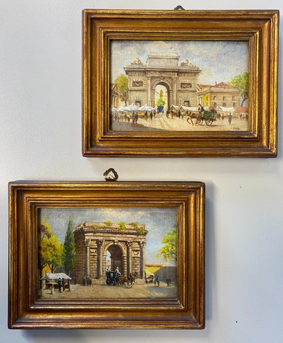 Coppia miniature olio - coppia,