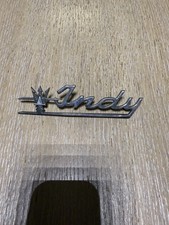 Scritta Originale Metallo Carrozzeria Maserati Indy 1970