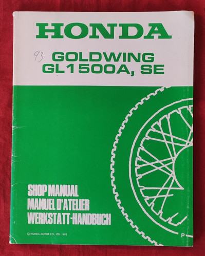 Honda 1500 goldwing se - 1500,