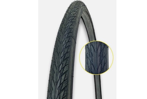 Copertone nero bicicletta - nero, x