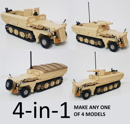 Brickmania sdkfz 251 - brickmania, d