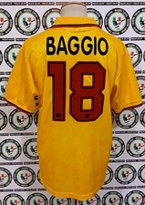 Baggio milan 1995 shirt - baggio, 1995/96