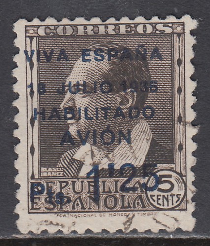 Canarie posta 1936 - edifil, 3