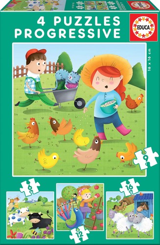 Educa puzzle progressivo - educa,