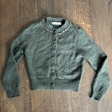 Zara Dark Green Cardigan with