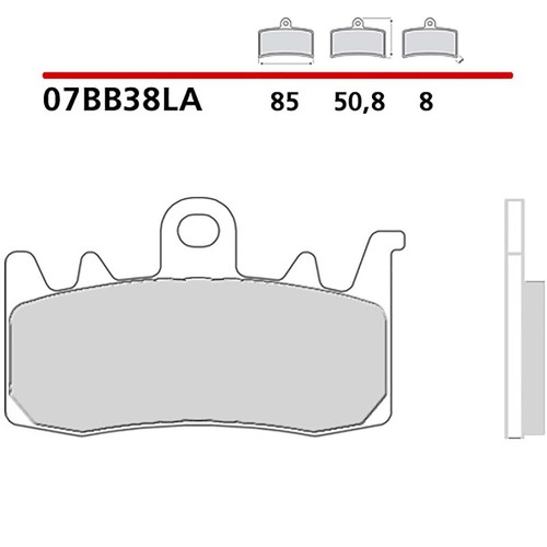 Brembo kit pastiglie freno - kit,