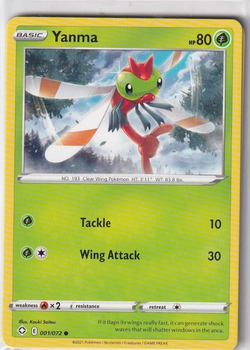 Pokemon trading card - card, shining