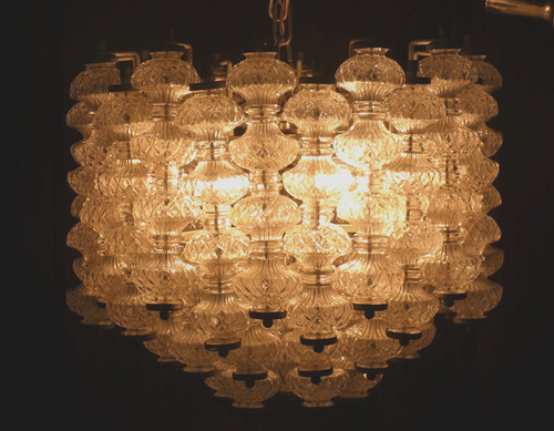Lampadario seguso anni 60 - ",