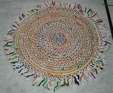 Tappeto Cotone Juta Rotondo