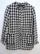 Zara Blazer Lungo In Boucle A