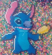 Stitch perler bead pixel art - perler,