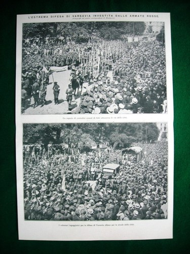 Nel 1920 difesa varsavia - la,
