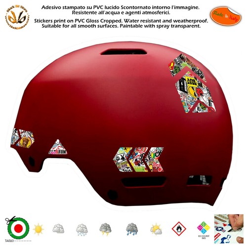Kit adesivi casco bicicletta