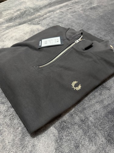 Fred perry felpa mezza - felpa,