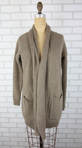 Maglione cardigan aperto