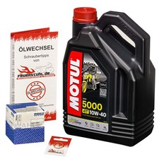Kawasaki VN 800 Classic, 00-06, VN800A; olio Motul 10w40; filtro olio motore Mahle