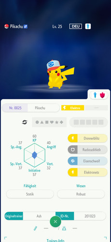 Pikachu ash cap - ash, berretto