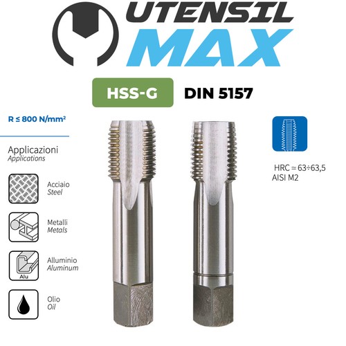 Serie maschi a mano in - pz.,
