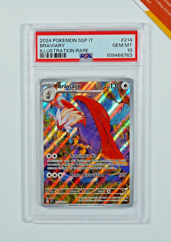 Pokemon psa braviary 214 - pokemon,