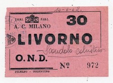 A. C. MILANO vs LIVORNO -