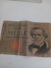 mille lire Giuseppe Verdi del
