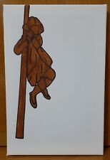 QUADRO DIPINTO SU TELA CON TELAIO IN LEGNO BAMBINA ALTALENA ARTE MODERNA REGALI