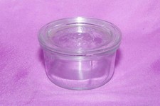 CONTENITORE VASETTO VETRO CRISTALLO RUNDRAND GLAS WECK PORTA GIOIE BOMBONIERA