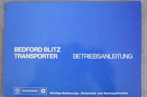 Opel bedford blitz transporter - opel,