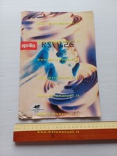 Aprilia RS 125 depliant originale italiano